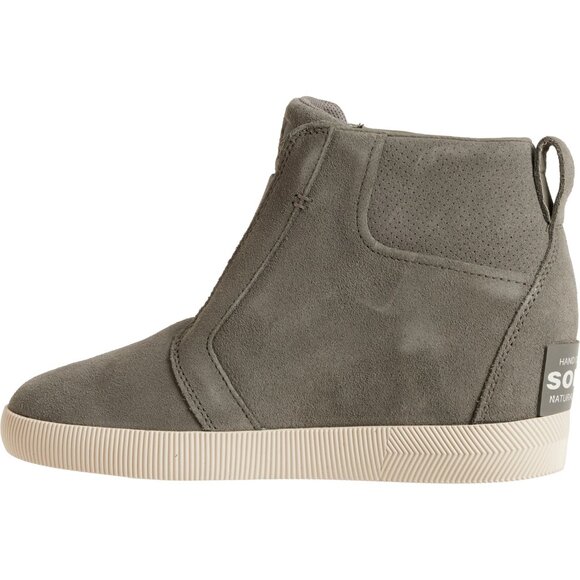 NEW Sorel  Out N About Wedge Boots - Waterproof, Suede in gray For Women 825 5s3 - Picture 4 of 6